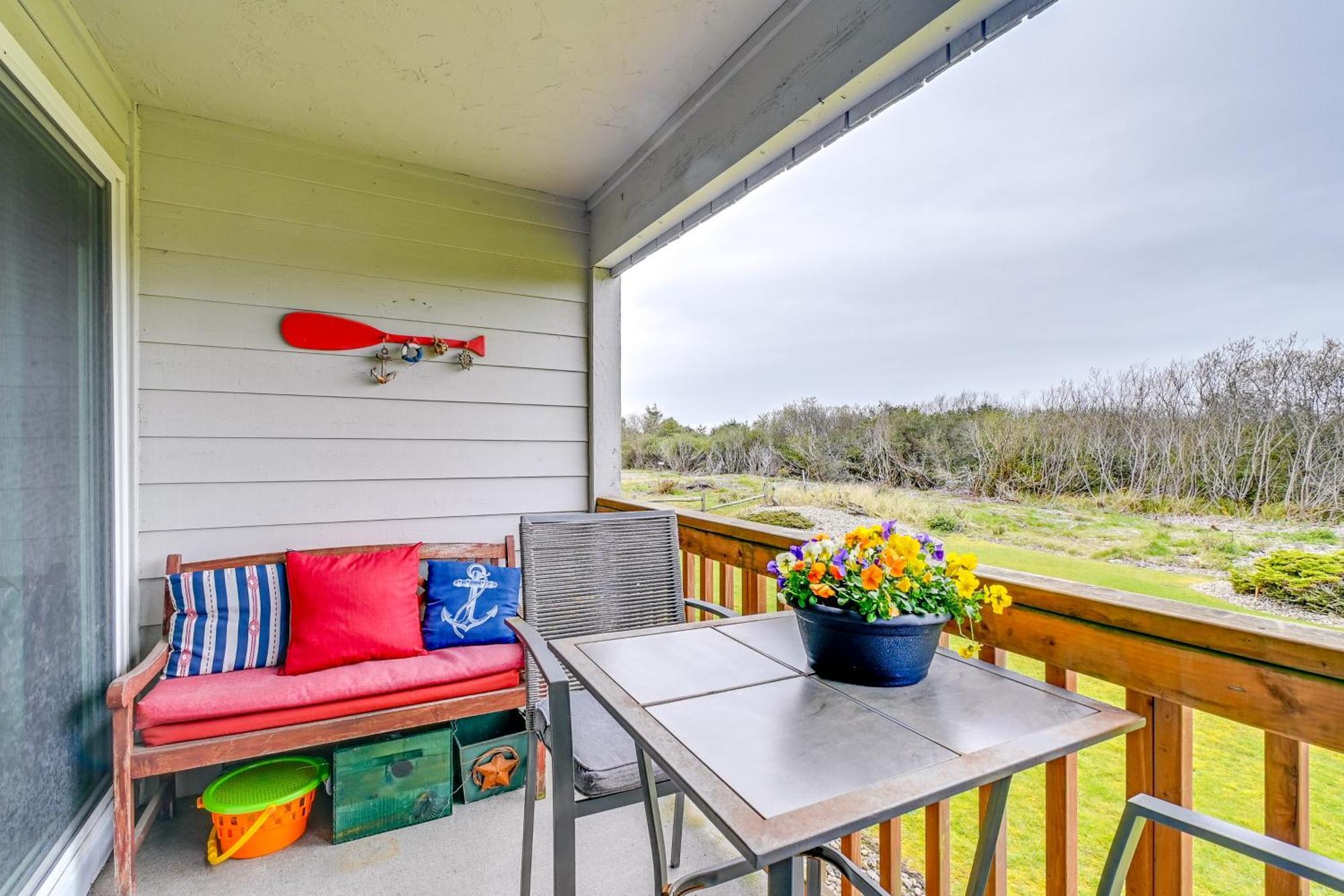 Ocean Shores Condo With Balcony Less Than 1 Mi To Beach! Exterior foto
