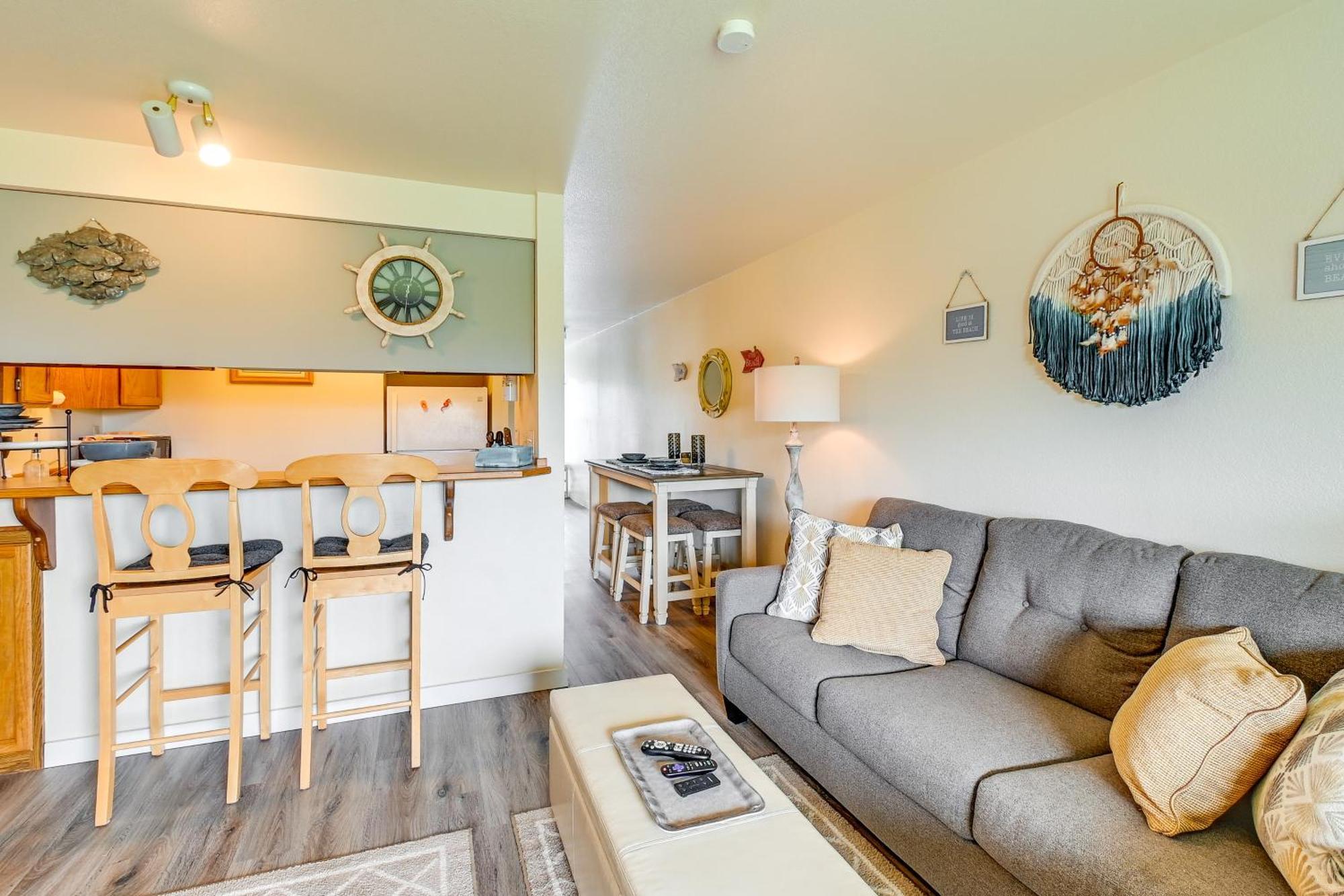 Ocean Shores Condo With Balcony Less Than 1 Mi To Beach! Exterior foto