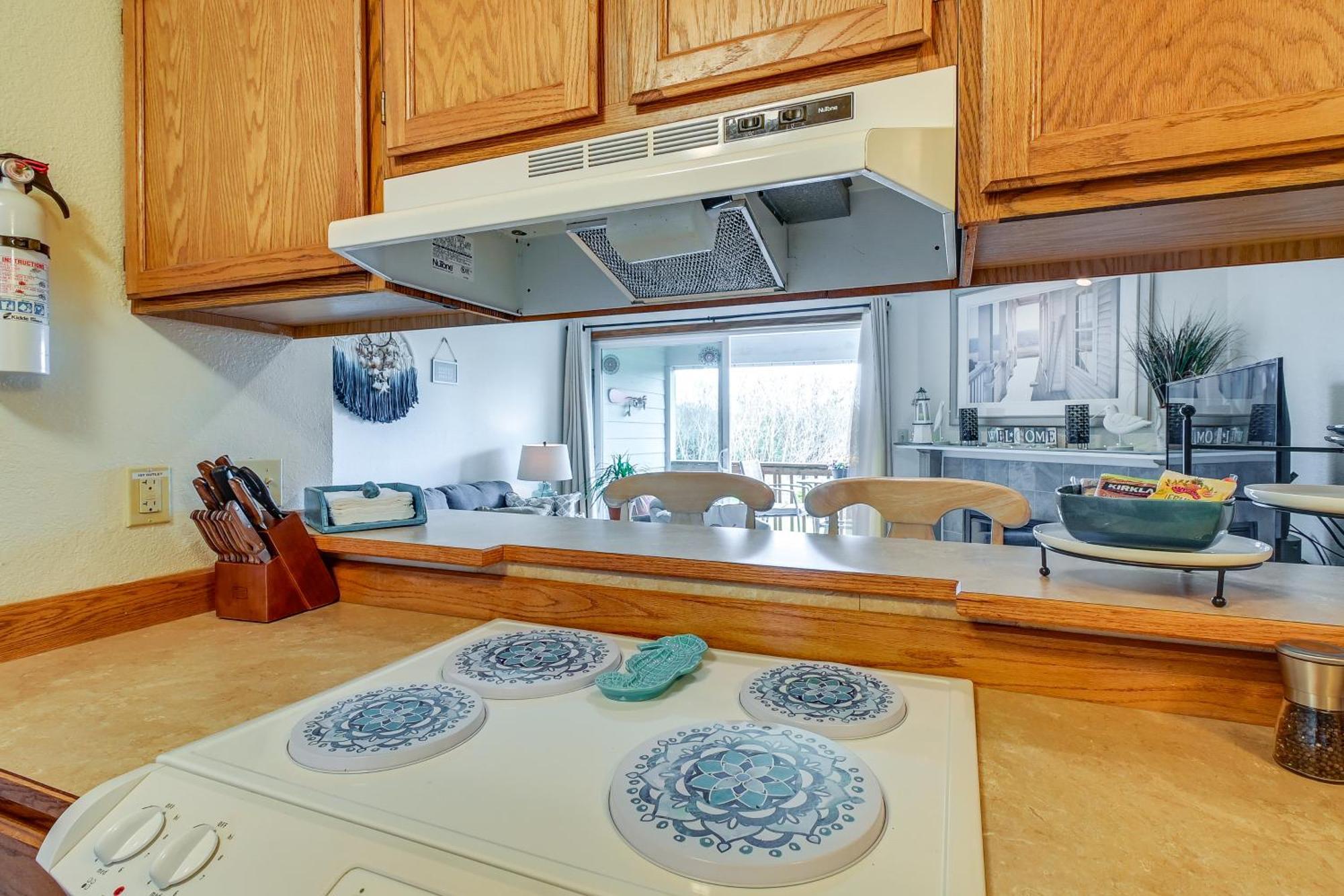 Ocean Shores Condo With Balcony Less Than 1 Mi To Beach! Exterior foto